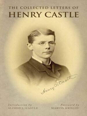 cover image of The Collected Letters of Henry Northrup Castle